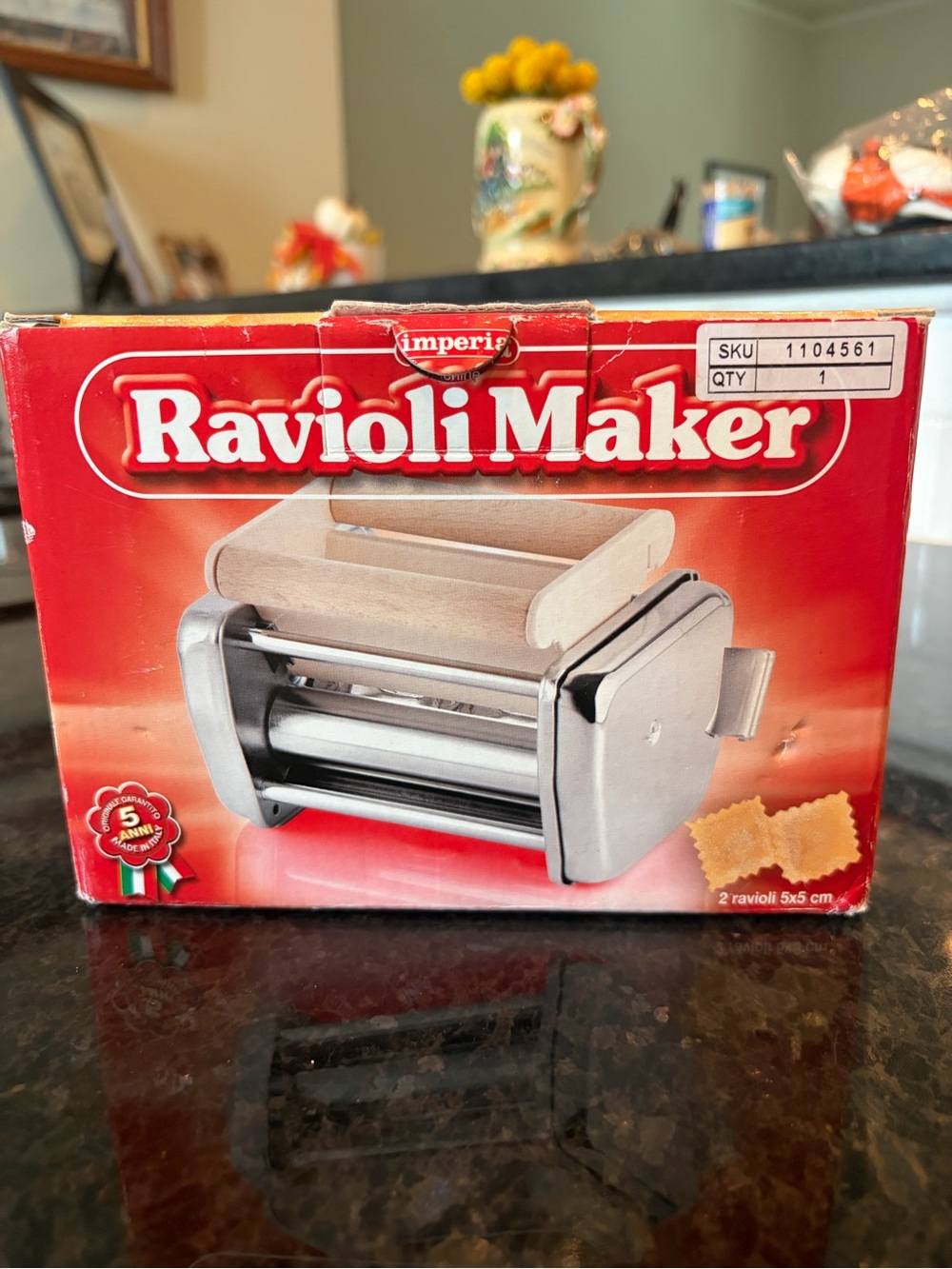 Vintage Imperia Ravioli Maker – Made in Italy 🇮🇹 – $55
Ravioli Maker Box